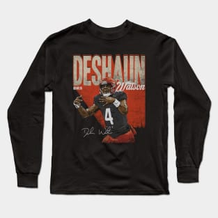 Deshaun Watson Cleveland Bold Long Sleeve T-Shirt